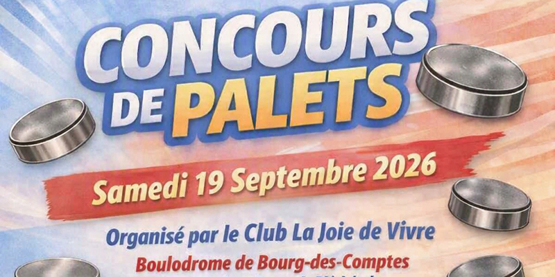 Concours de Palets à Bourg-des-Comptes